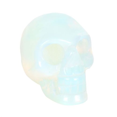 Opalite Crystal Skull - GiftMasters.co.uk