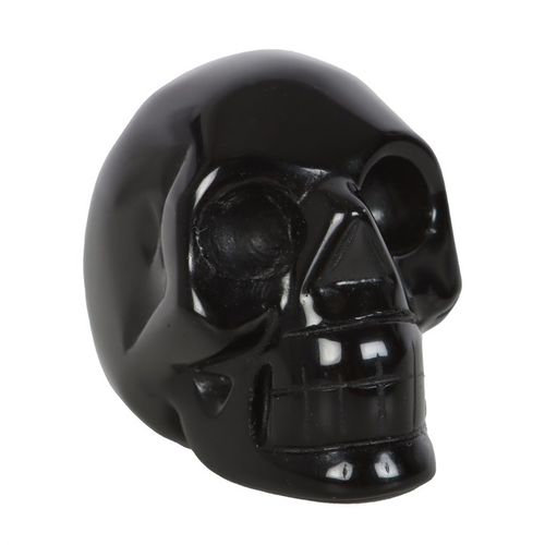 Black Obsidian Crystal Skull - GiftMasters.co.uk