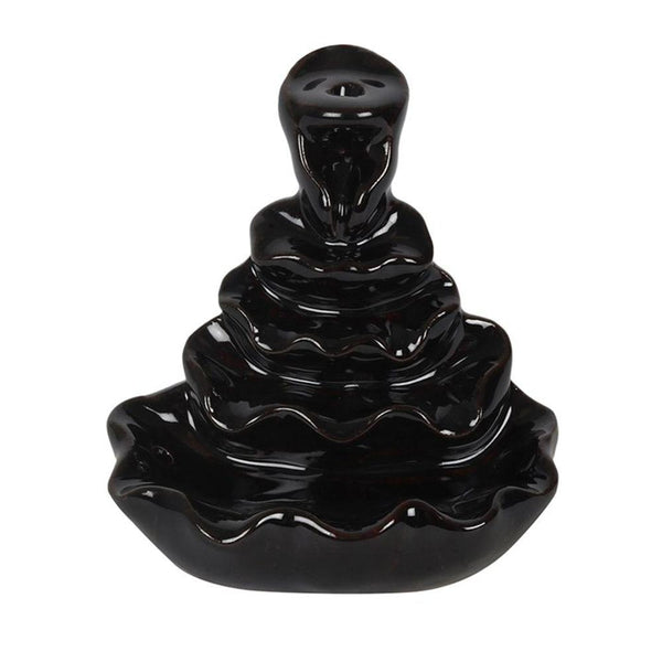 4-Tier Ripple Backflow Incense Burner - GiftMasters.co.uk