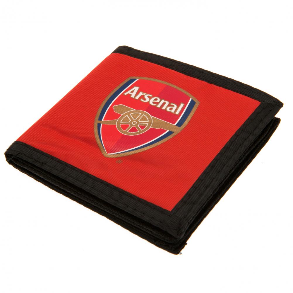 Arsenal FC Canvas Wallet - Buy Wallets at GiftMasters.co.uk