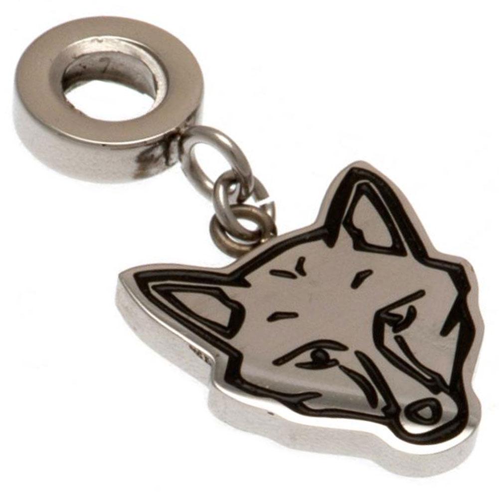 Leicester City FC Bracelet Charm Fox - Buy Stainless Steel at GiftMasters.co.uk