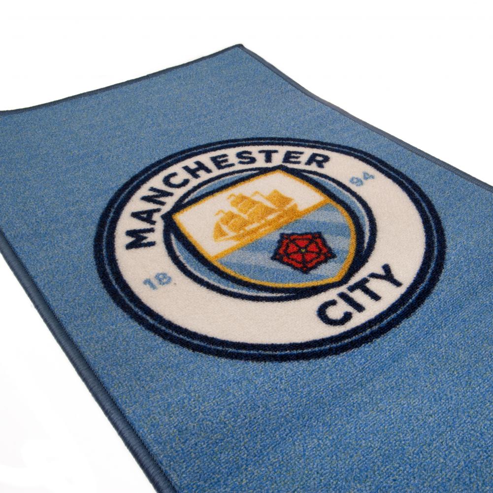 Manchester City FC Rug - Buy Rugs at GiftMasters.co.uk