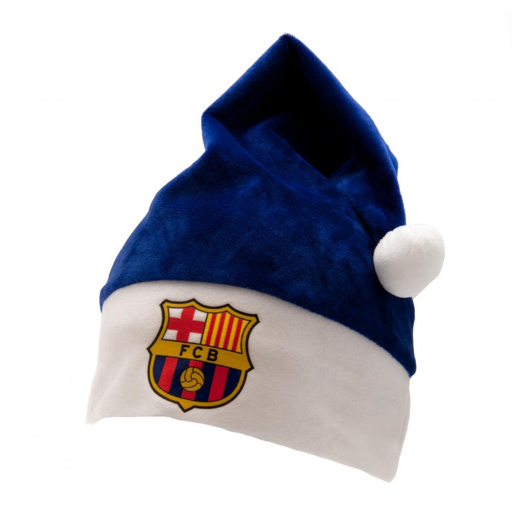 FC Barcelona Santa Hat - Buy  at GiftMasters.co.uk