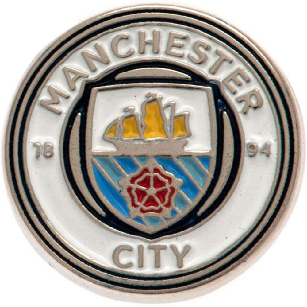 Manchester City FC Crest Badge - Buy Badges at GiftMasters.co.uk