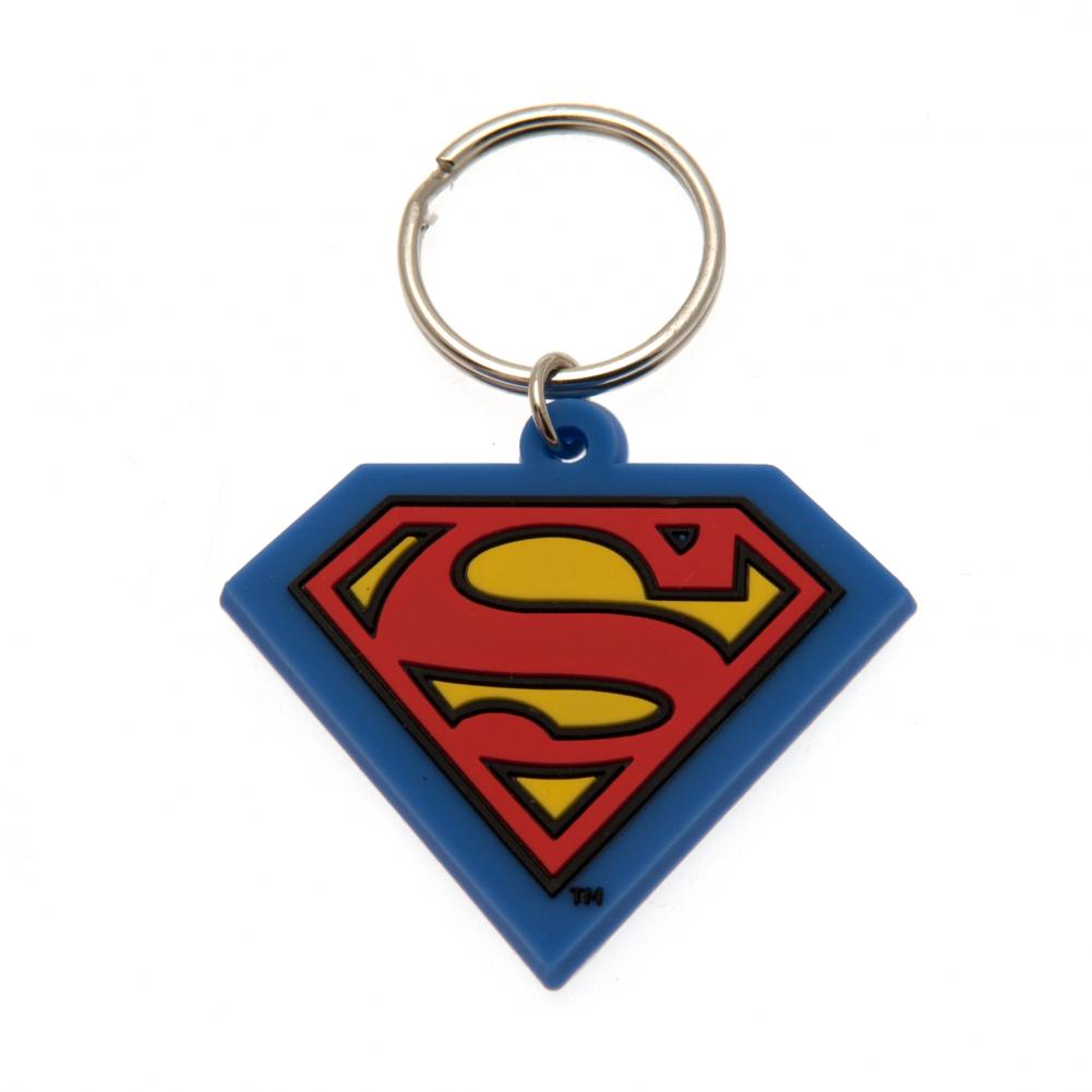 Superman PVC Keyring - Buy Keyrings at GiftMasters.co.uk