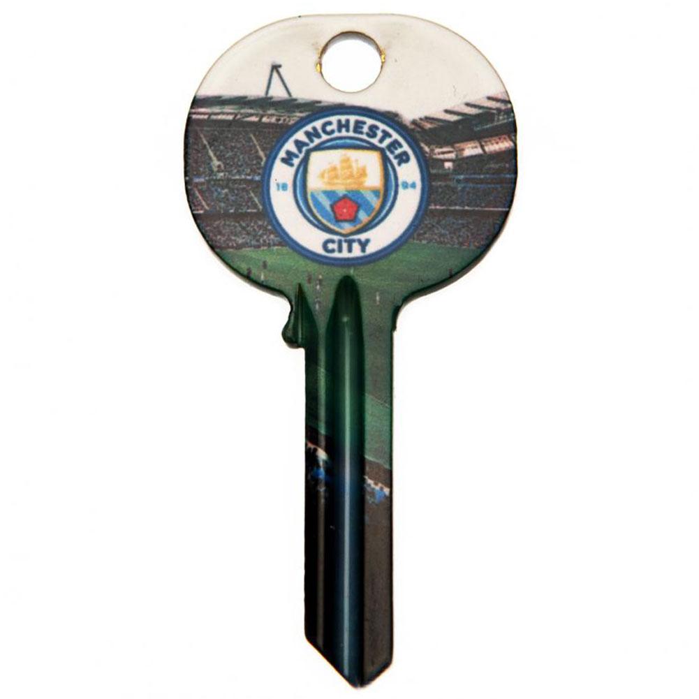 Manchester City FC Stadium Door Key - Buy Keys & Padlocks at GiftMasters.co.uk