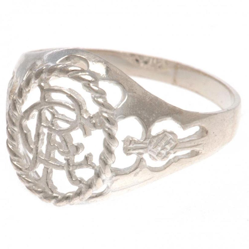 Rangers FC Sterling Silver Ring - Buy Sterling Silver at GiftMasters.co.uk