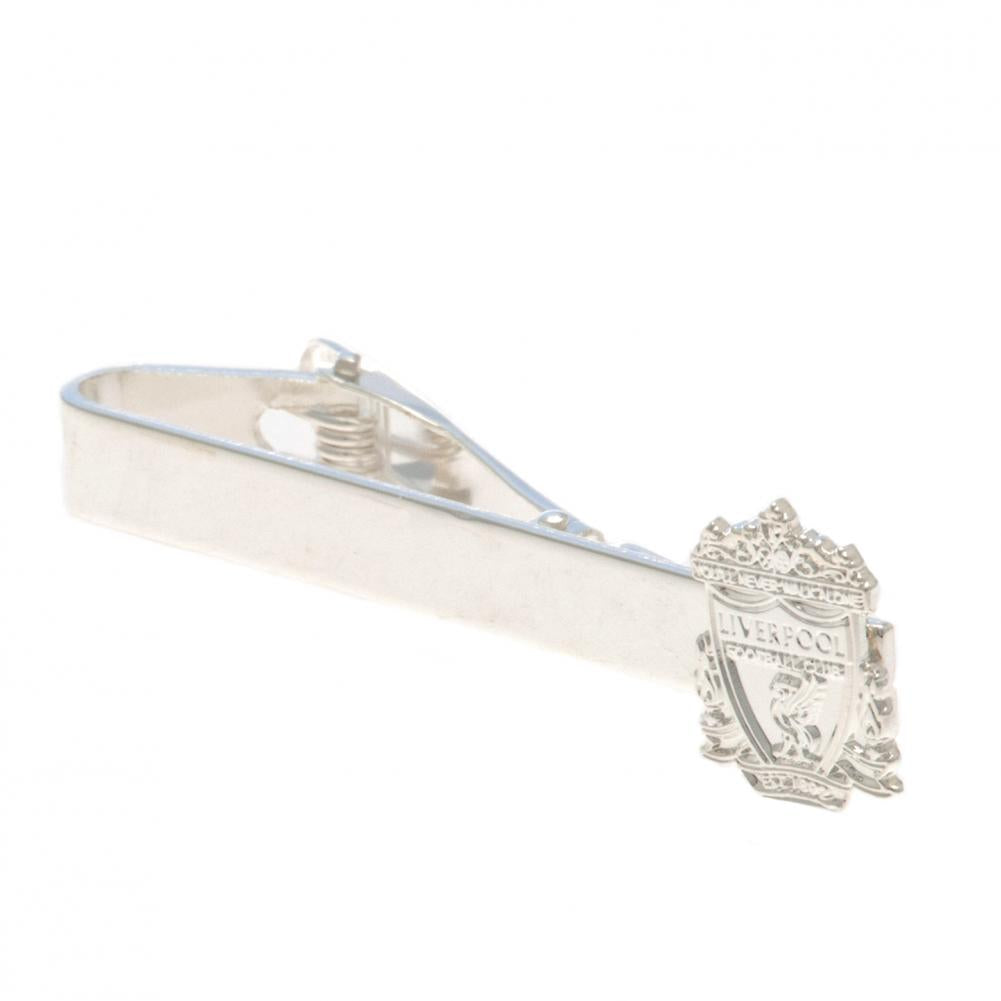Liverpool FC Silver Plated Tie Slide - Buy Ties & Pins at GiftMasters.co.uk