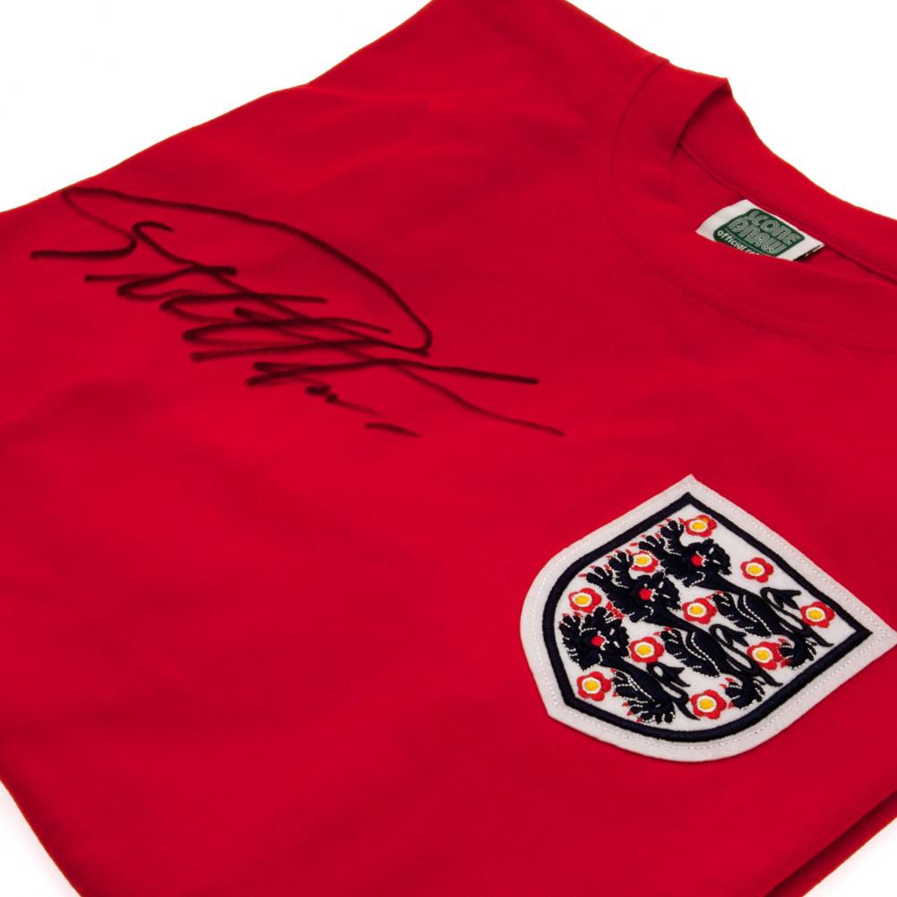 England FA Sir Geoff Hurst Signed Shirt - Buy Shirts at GiftMasters.co.uk