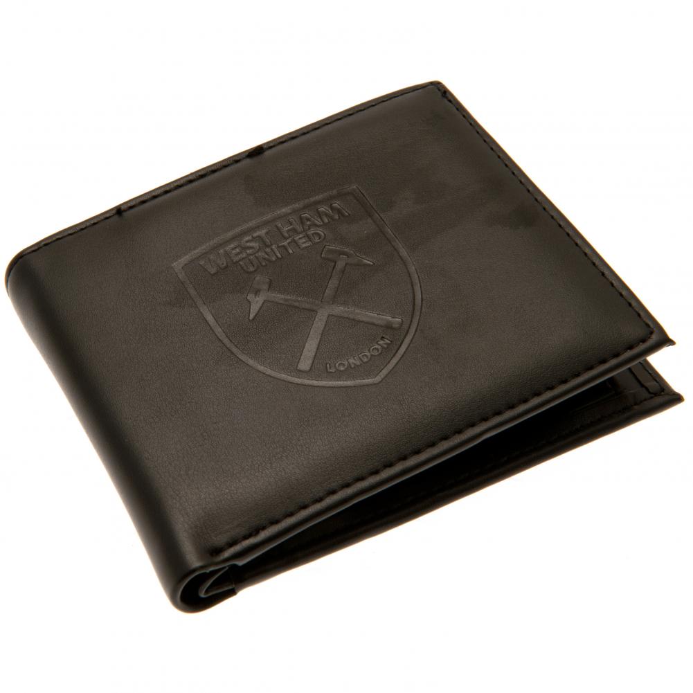 West Ham United FC Debossed Wallet - Buy Wallets & Purses at GiftMasters.co.uk