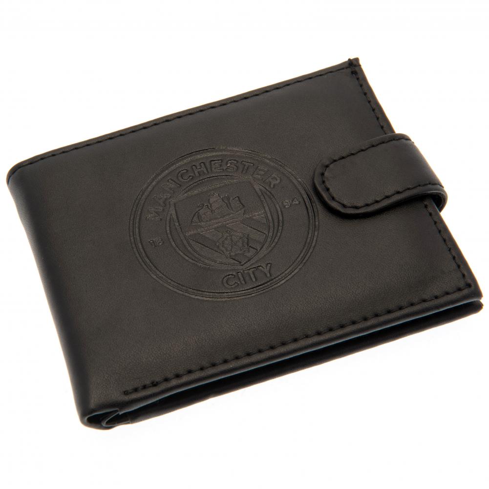 Manchester City FC rfid Anti Fraud Wallet - Buy Wallets & Purses at GiftMasters.co.uk