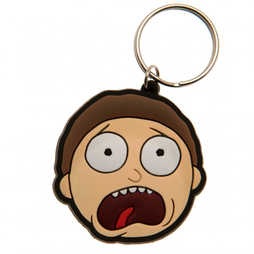 Rick And Morty Scared Morty PVC Keyring - Buy Keyrings at GiftMasters.co.uk