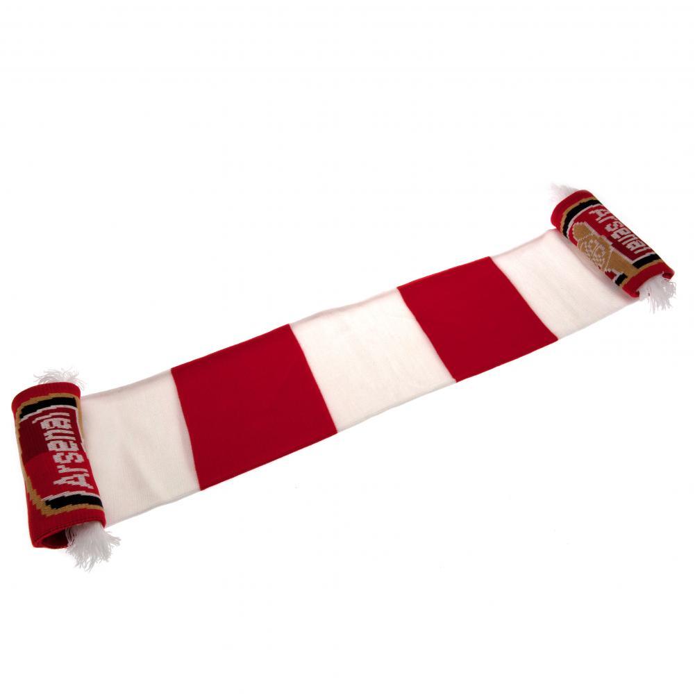 Arsenal FC Bar Scarf - Buy Gloves & Scarves at GiftMasters.co.uk