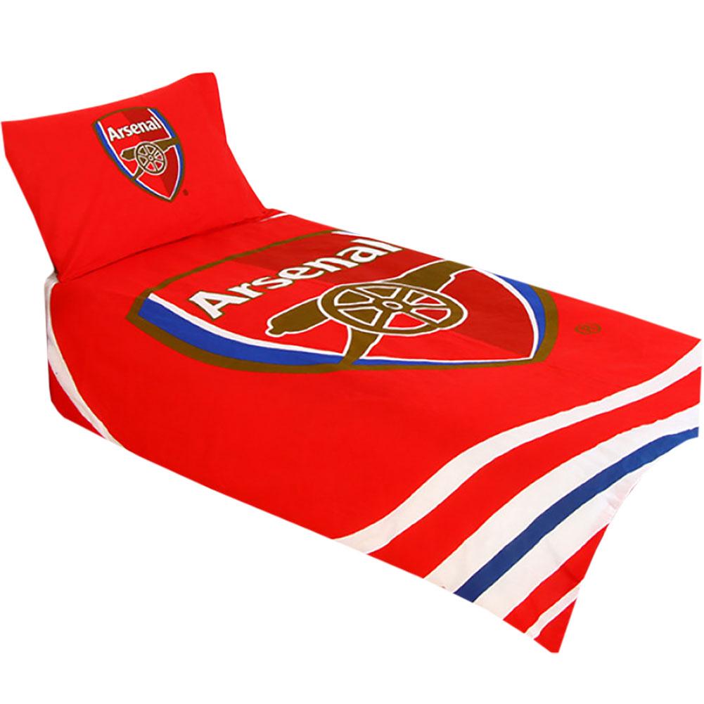 Arsenal FC Pulse Single Duvet Set - Buy Bed Linen at GiftMasters.co.uk