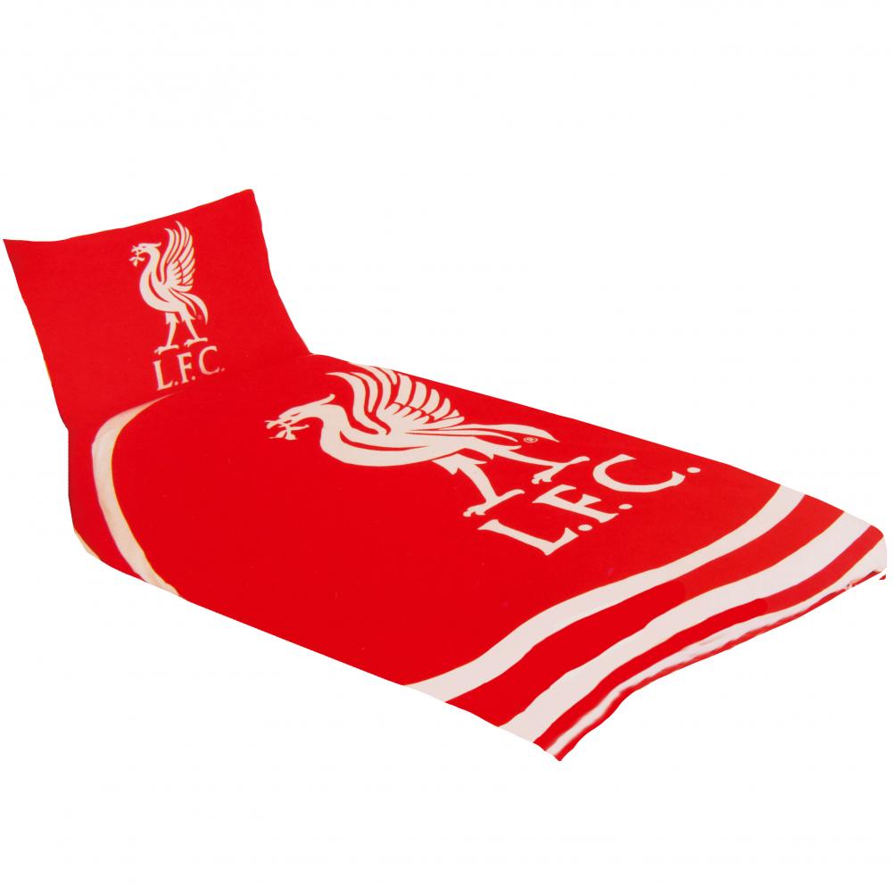 Liverpool FC Pulse Single Duvet Set - Buy Bed Linen at GiftMasters.co.uk