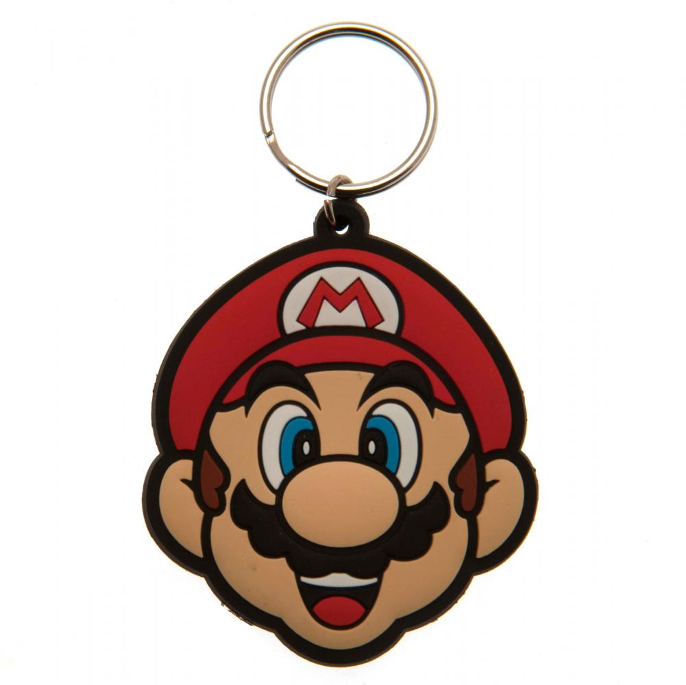 Super Mario Mario PVC Keyring - Buy Keyrings at GiftMasters.co.uk