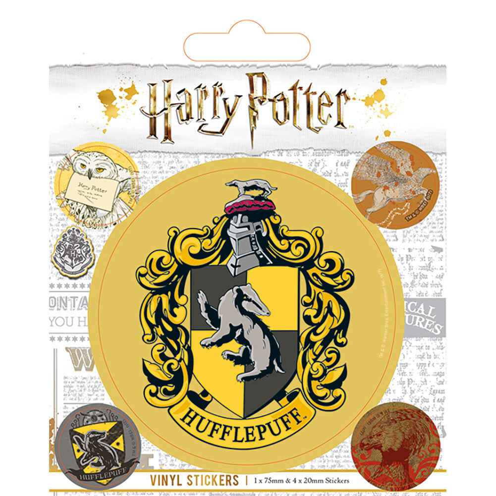 Harry Potter Hufflepuff Stickers - Buy Stickers at GiftMasters.co.uk