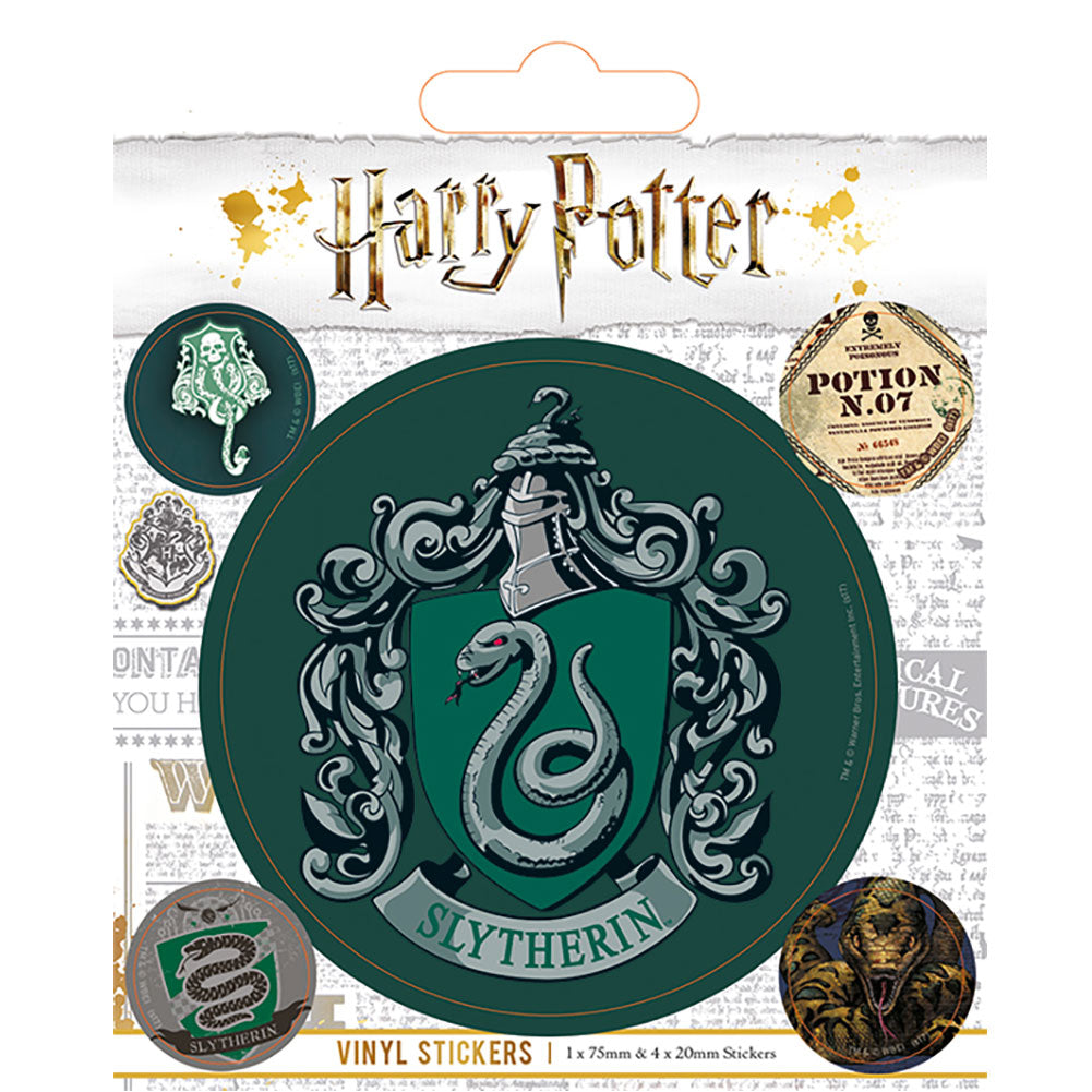 Harry Potter Slytherin Stickers - Buy Stickers at GiftMasters.co.uk