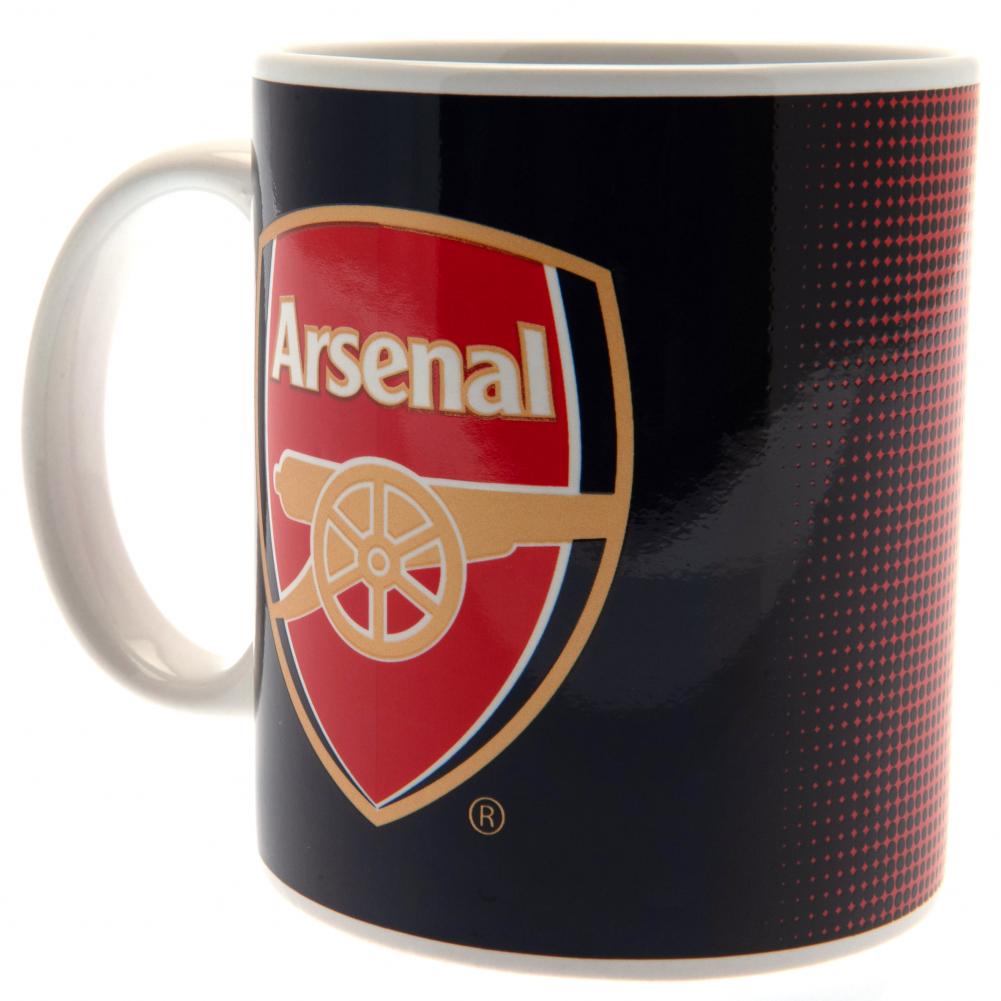 Arsenal FC Halftone Mug - Buy Standard Mugs at GiftMasters.co.uk