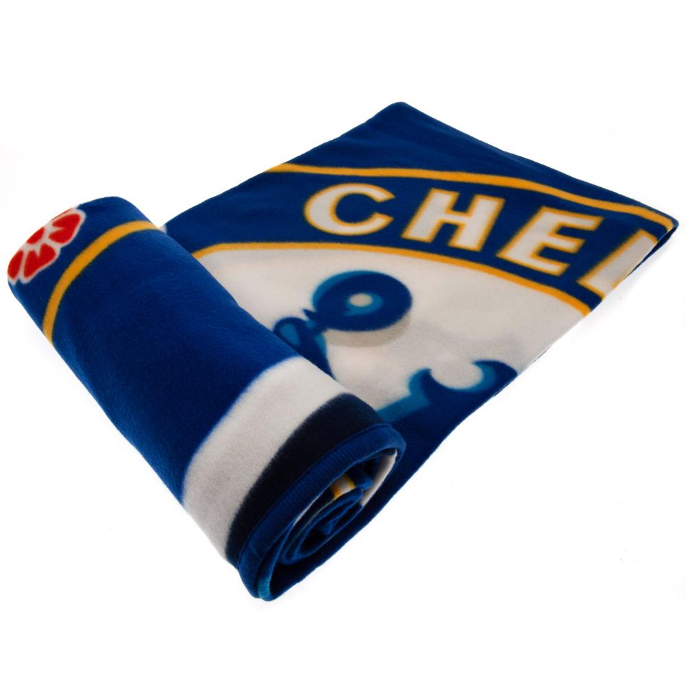 Chelsea FC Pulse Fleece Blanket - Buy Blankets at GiftMasters.co.uk