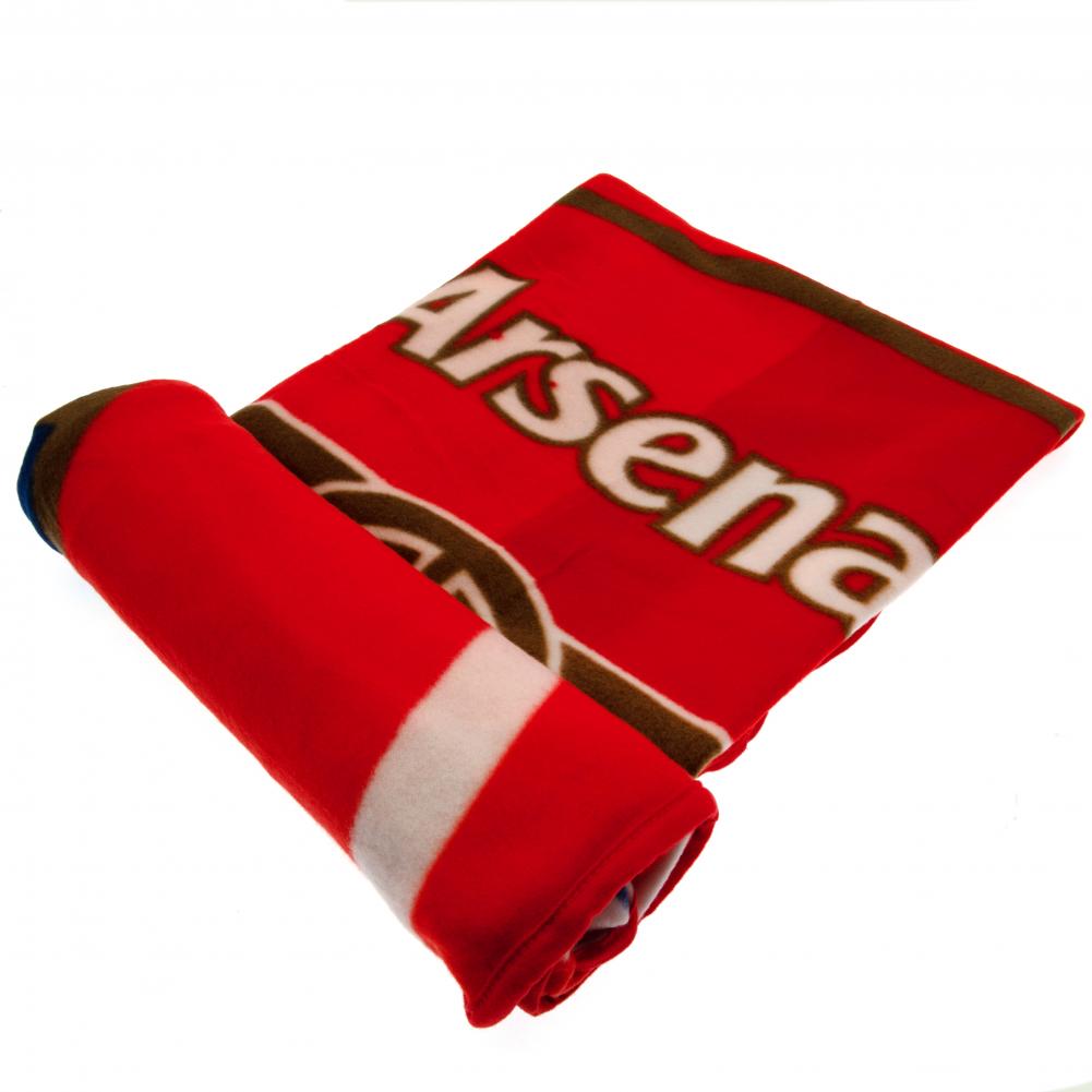 Arsenal FC Pulse Fleece Blanket - Buy Blankets at GiftMasters.co.uk