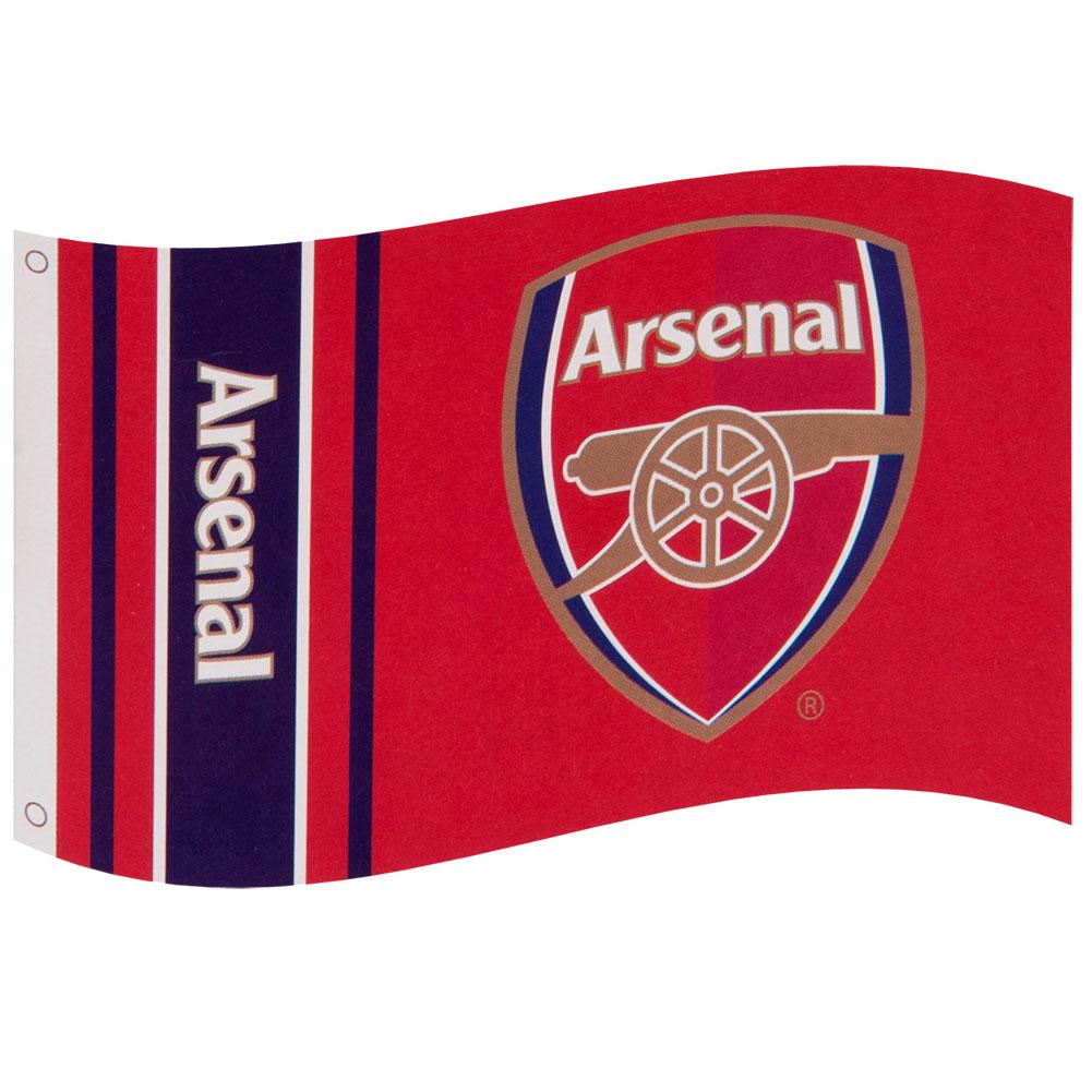 Arsenal FC Wordmark Flag - Buy  at GiftMasters.co.uk