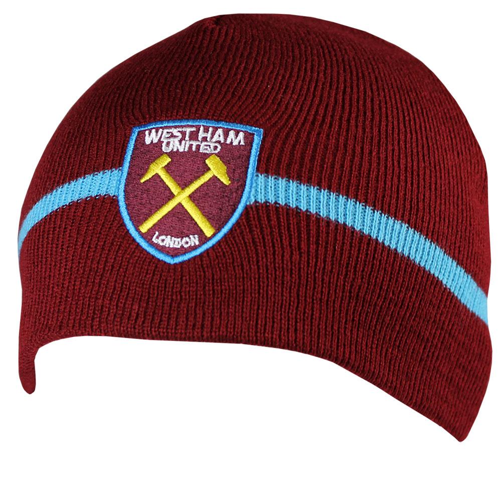 West Ham United FC Stripe Beanie