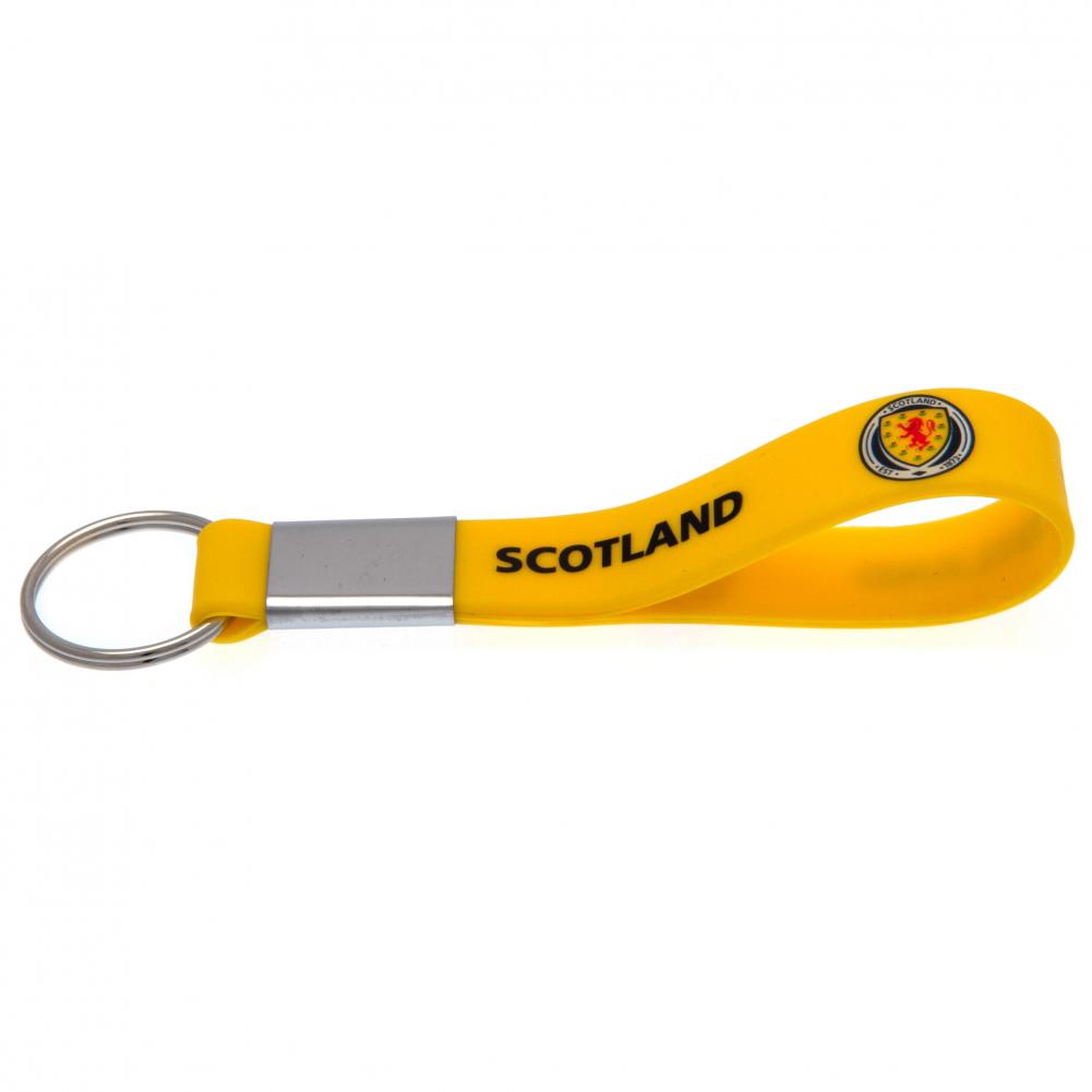 Scottish FA Silicone Keyring - Buy Keyrings at GiftMasters.co.uk