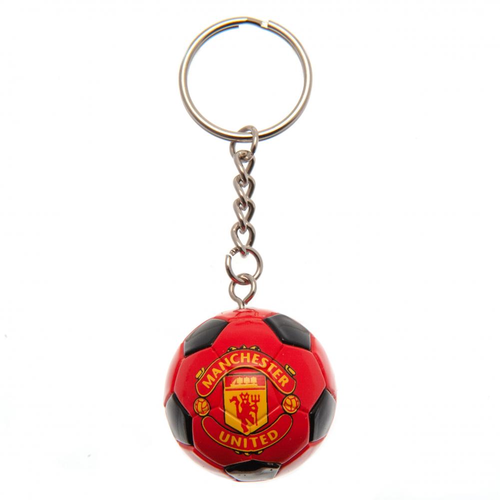 Manchester United FC Football Keyring - Buy Keyrings at GiftMasters.co.uk