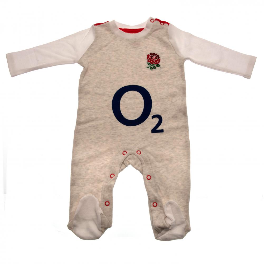 England RFU Sleepsuit 12/18 mths GR - Buy Bodysuits & Sleepsuits at GiftMasters.co.uk