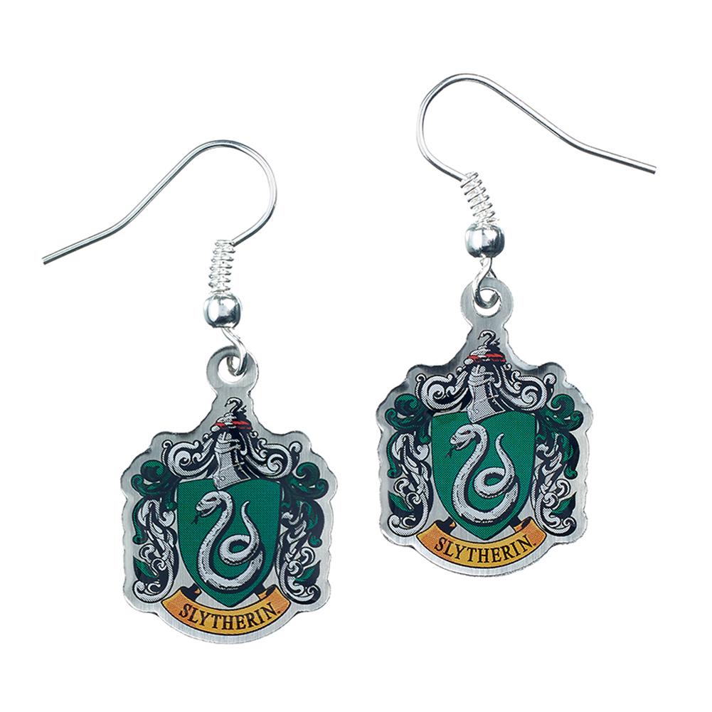 Harry Potter Silver Plated Earrings Slytherin - Buy Silver Plated at GiftMasters.co.uk