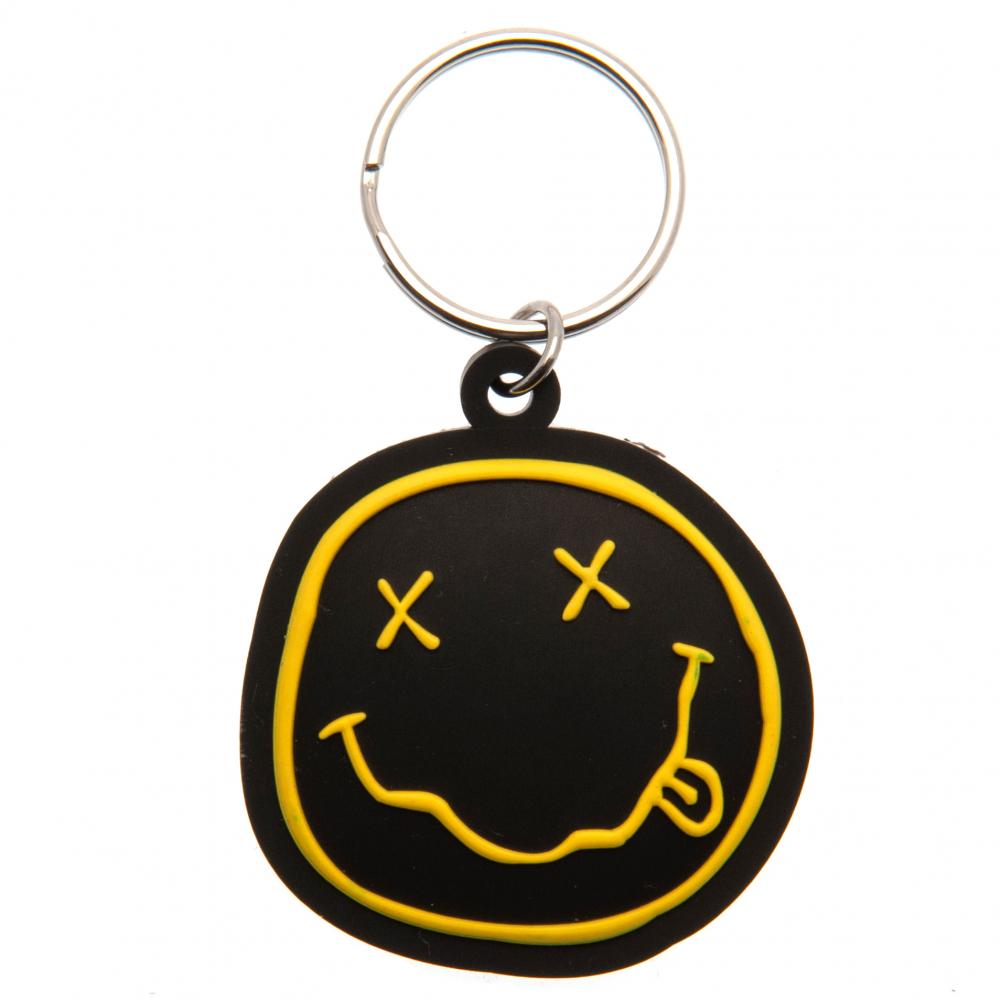 Nirvana PVC Keyring - Buy Keyrings at GiftMasters.co.uk