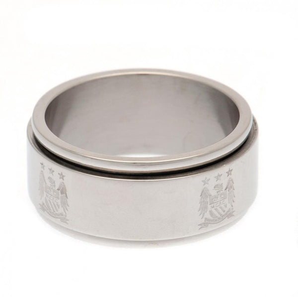 Manchester City FC Spinner Ring EC