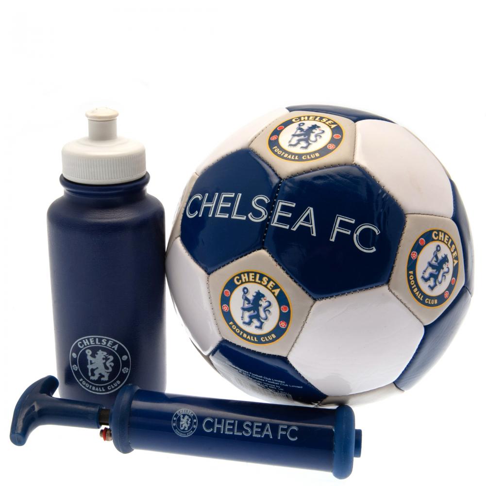 Chelsea FC Football Gift Set - Buy Pumps & Sets at GiftMasters.co.uk