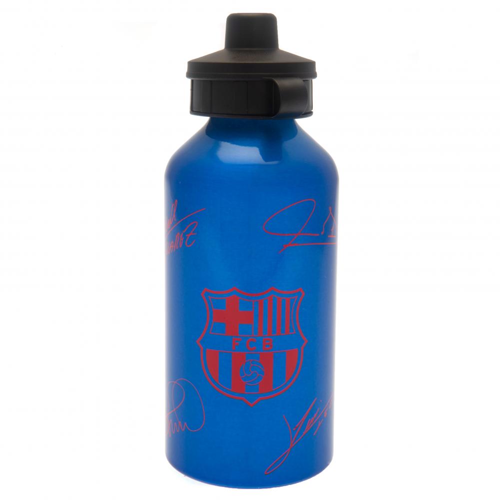 FC Barcelona Aluminium Drinks Bottle SG - Buy Sports Bottles at GiftMasters.co.uk