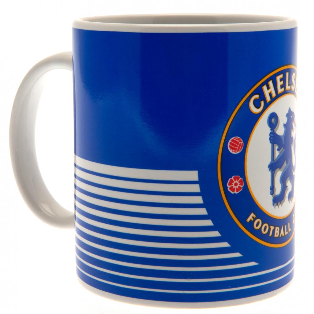 Chelsea FC Linea Mug - Buy Standard Mugs at GiftMasters.co.uk
