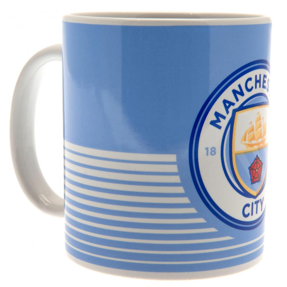 Manchester City FC Linea Mug - Buy Standard Mugs at GiftMasters.co.uk