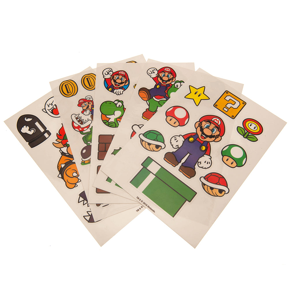 Super Mario Tech Stickers - Buy  at GiftMasters.co.uk