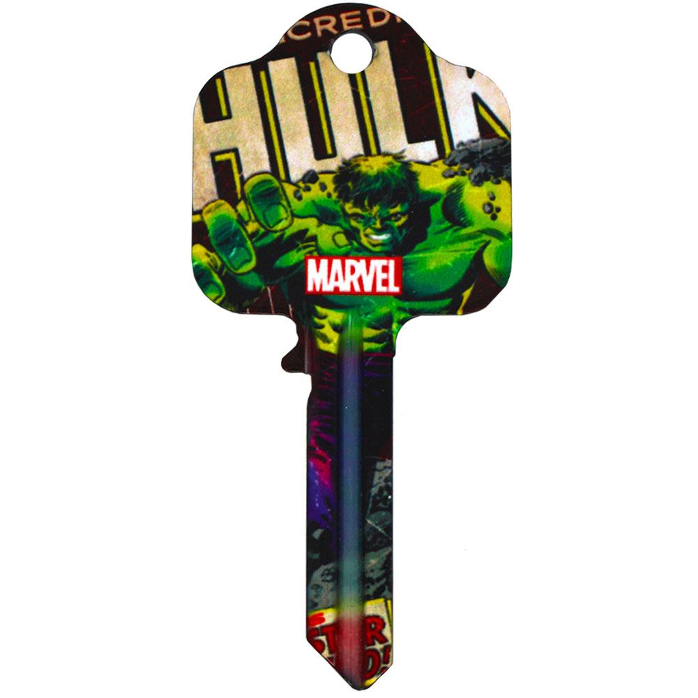 Marvel Comics Door Key Hulk - Buy Keys & Padlocks at GiftMasters.co.uk