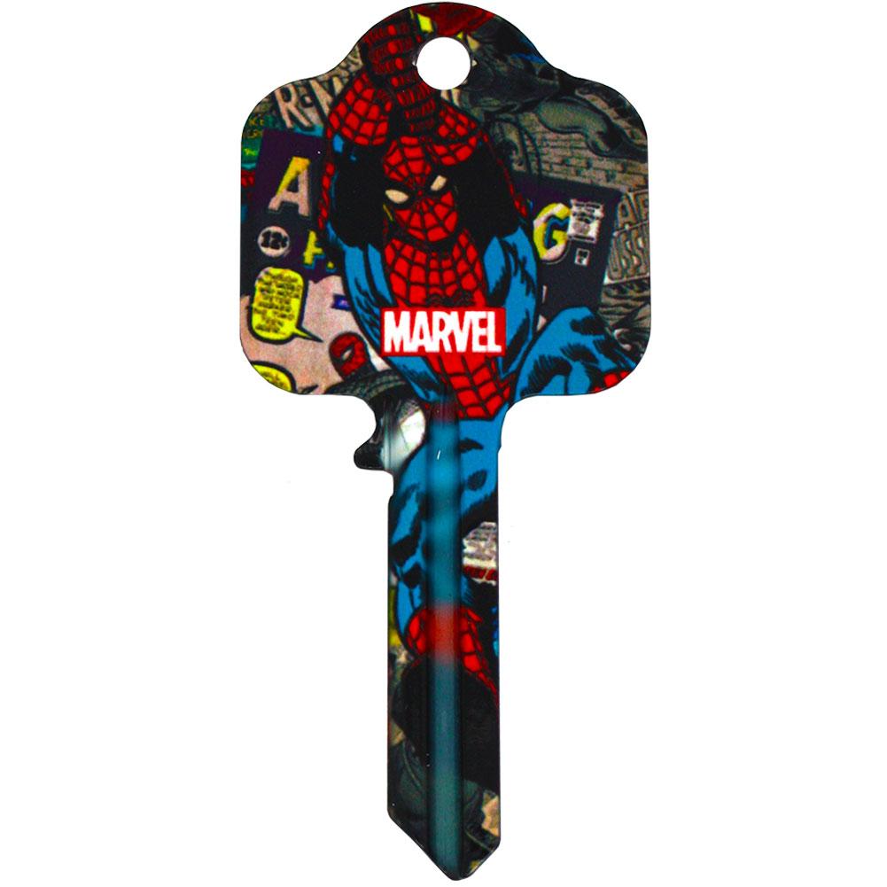 Marvel Comics Door Key Spider-Man - Buy Keys & Padlocks at GiftMasters.co.uk