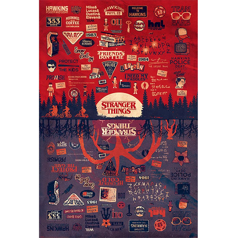 Stranger Things Poster The Upside Down 145 - Buy Posters at GiftMasters.co.uk