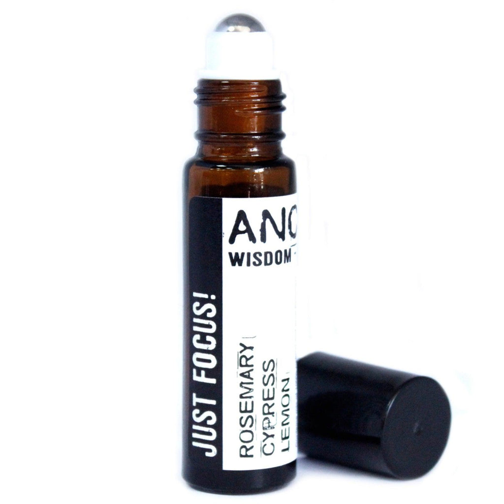 10ml Roll On Essential Oil Blend - Just Focus! - Buy 0.05 at GiftMasters.co.uk