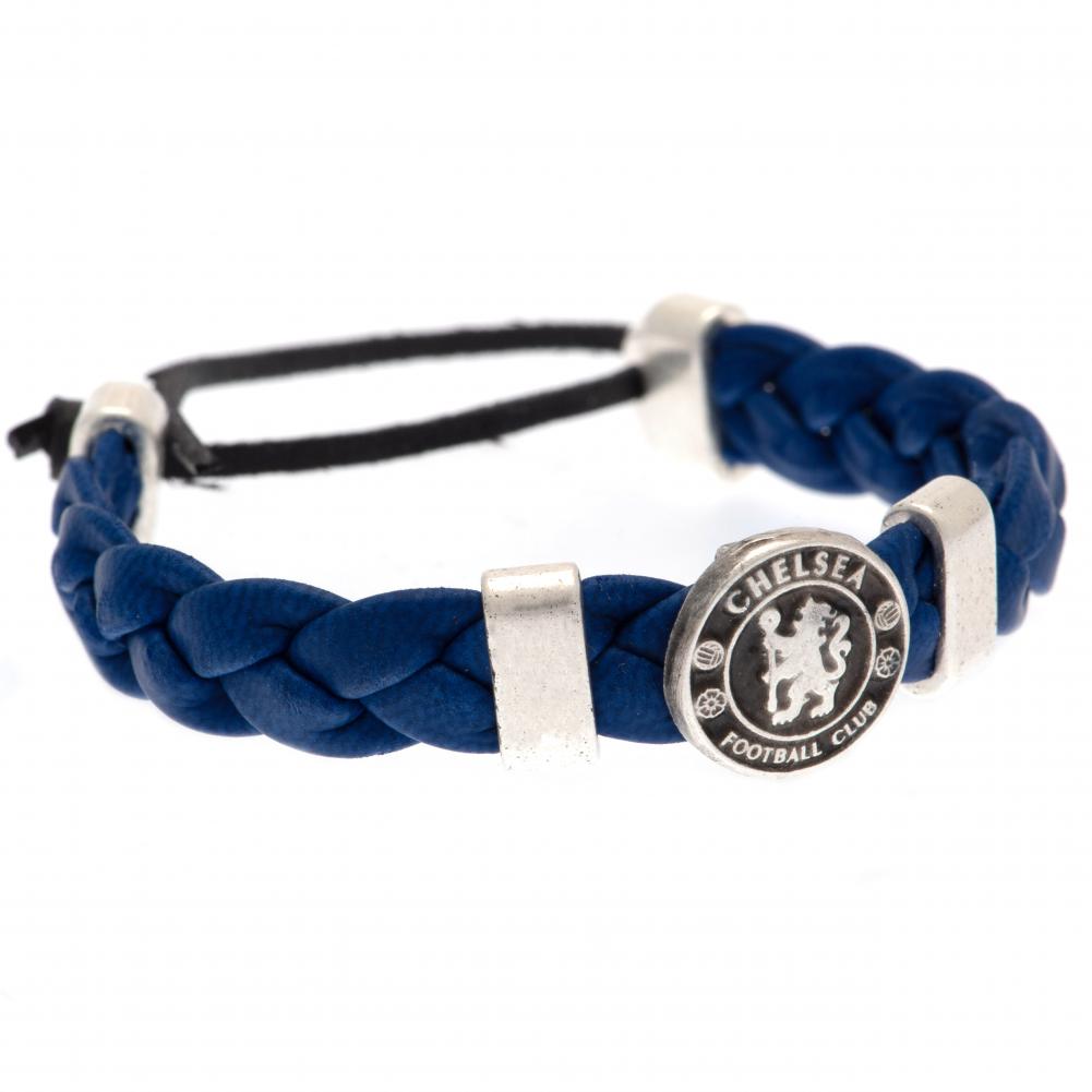 Chelsea FC PU Slider Bracelet - Buy PU at GiftMasters.co.uk