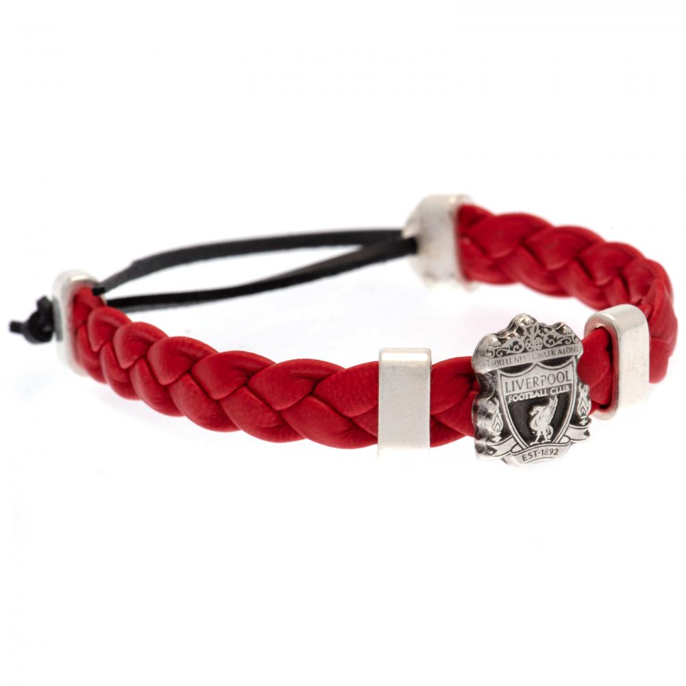 Liverpool FC PU Slider Bracelet - Buy PU at GiftMasters.co.uk