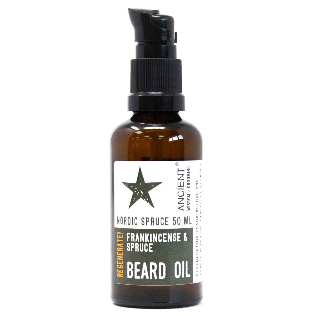 50ml Beard Oil - Nordic Spruce - Regenerate! - Buy 0.06 at GiftMasters.co.uk