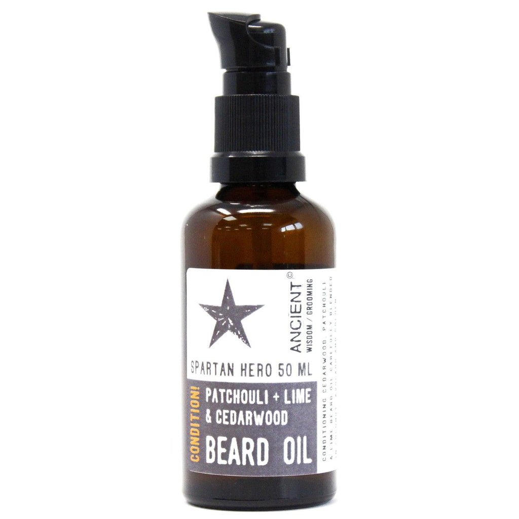 50ml Beard Oil - Spartan Hero - Condition! - Buy 0.06 at GiftMasters.co.uk