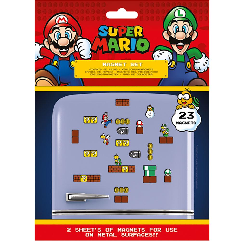 Super Mario Fridge Magnet Set - Buy Home Accessories at GiftMasters.co.uk