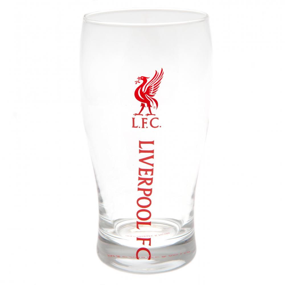Liverpool FC Tulip Pint Glass - Buy Pint Glasses & Tumblers at GiftMasters.co.uk