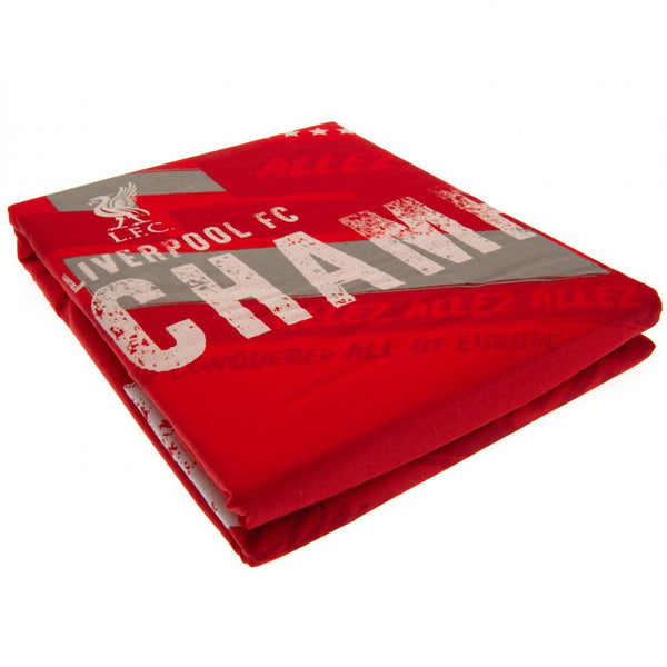 Liverpool FC Champions Of Europe Duvet Set