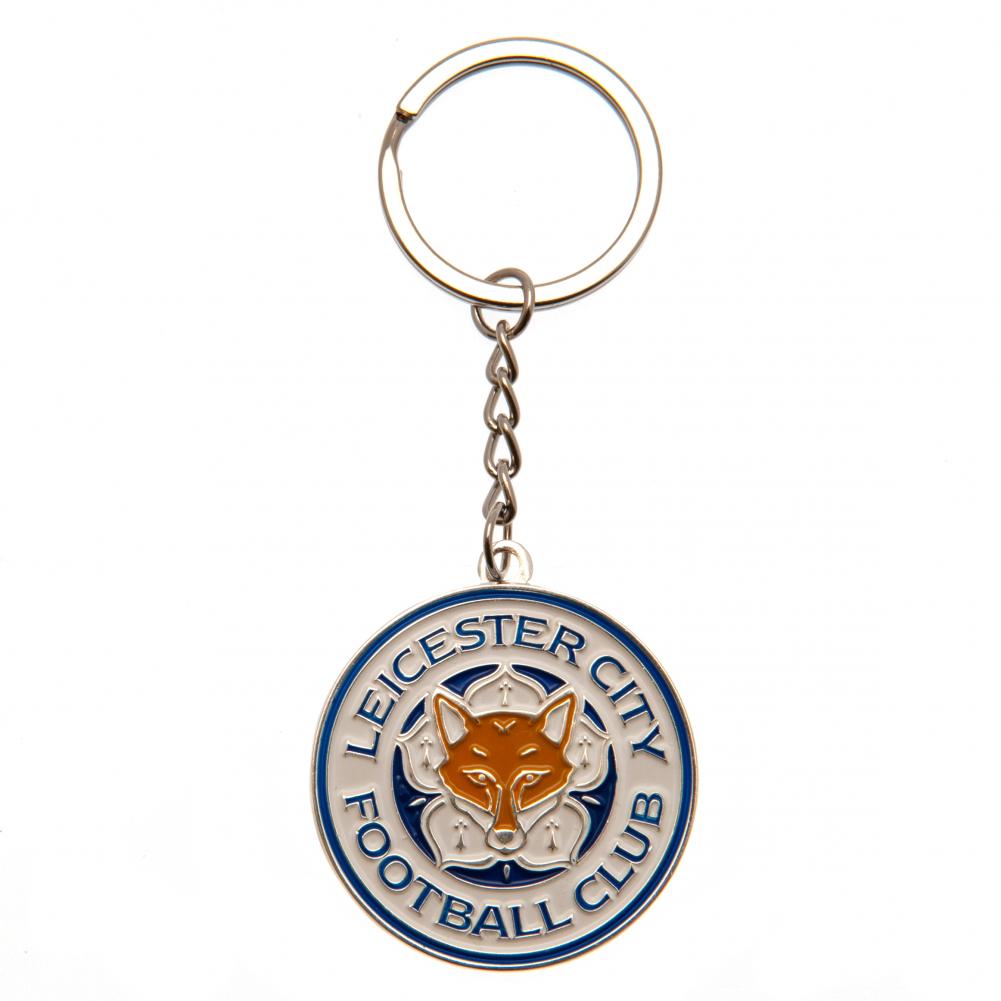 Leicester City FC Crest Keyring - Buy  at GiftMasters.co.uk